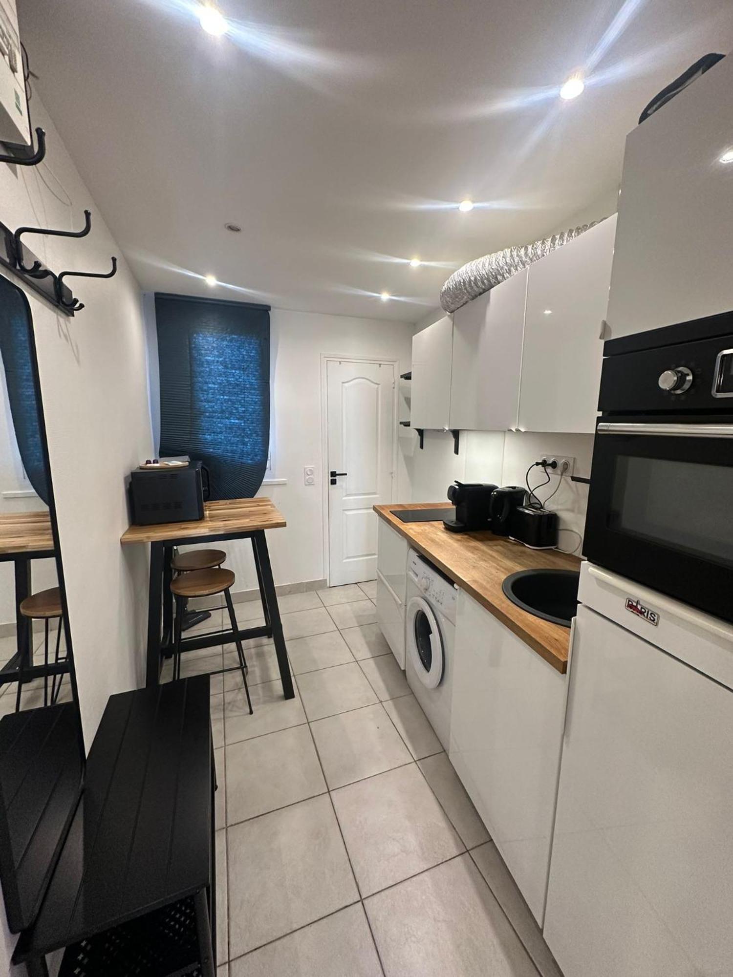 Moderne Et Lumineux Appartement Asnières Buitenkant foto